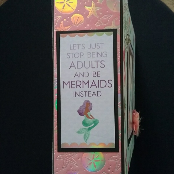 Handmade photo / junk albums Mermaids - Picture 5 of 8